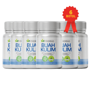 6 Botol Kapsul Buah Kulim