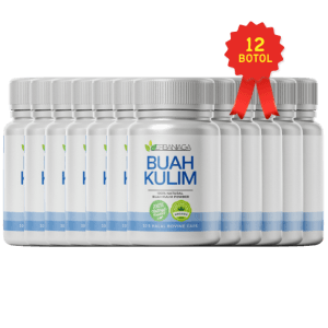 12 Botol Kapsul Buah Kulim
