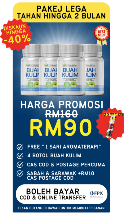 Pakej 4 botol buah kulim