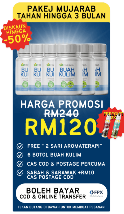 Pakej 6 botol buah kulim